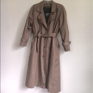 VINTAGE London Fog Belted Blythe Trench Coat